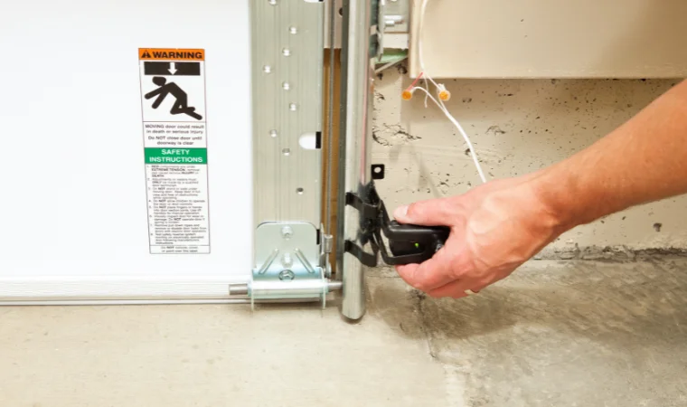 how do garage sensors work