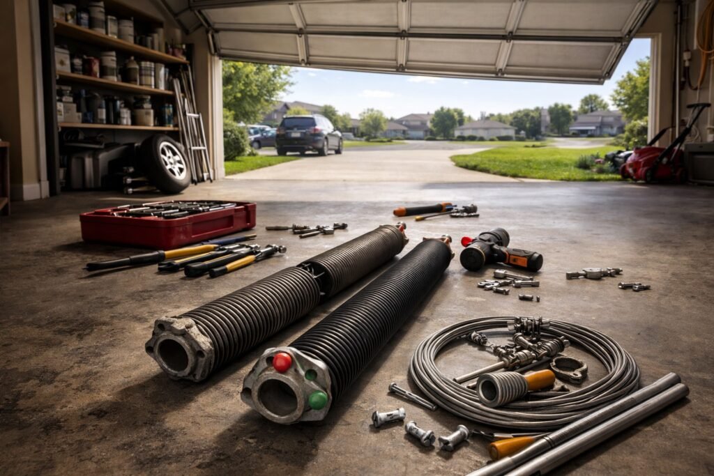 Repair vs Replace Garage Door Springs