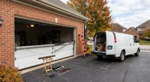 garage door panel repair in Skokie