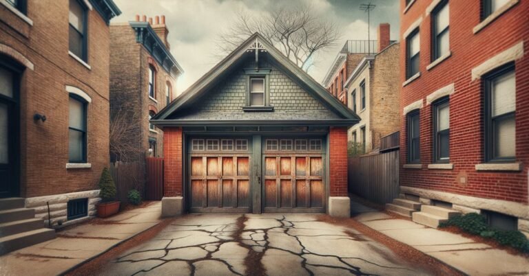 Chicago Two-Flat and Greystone Garage Doors in Arlington Heights: What’s Different About Older Alley-Access Structures