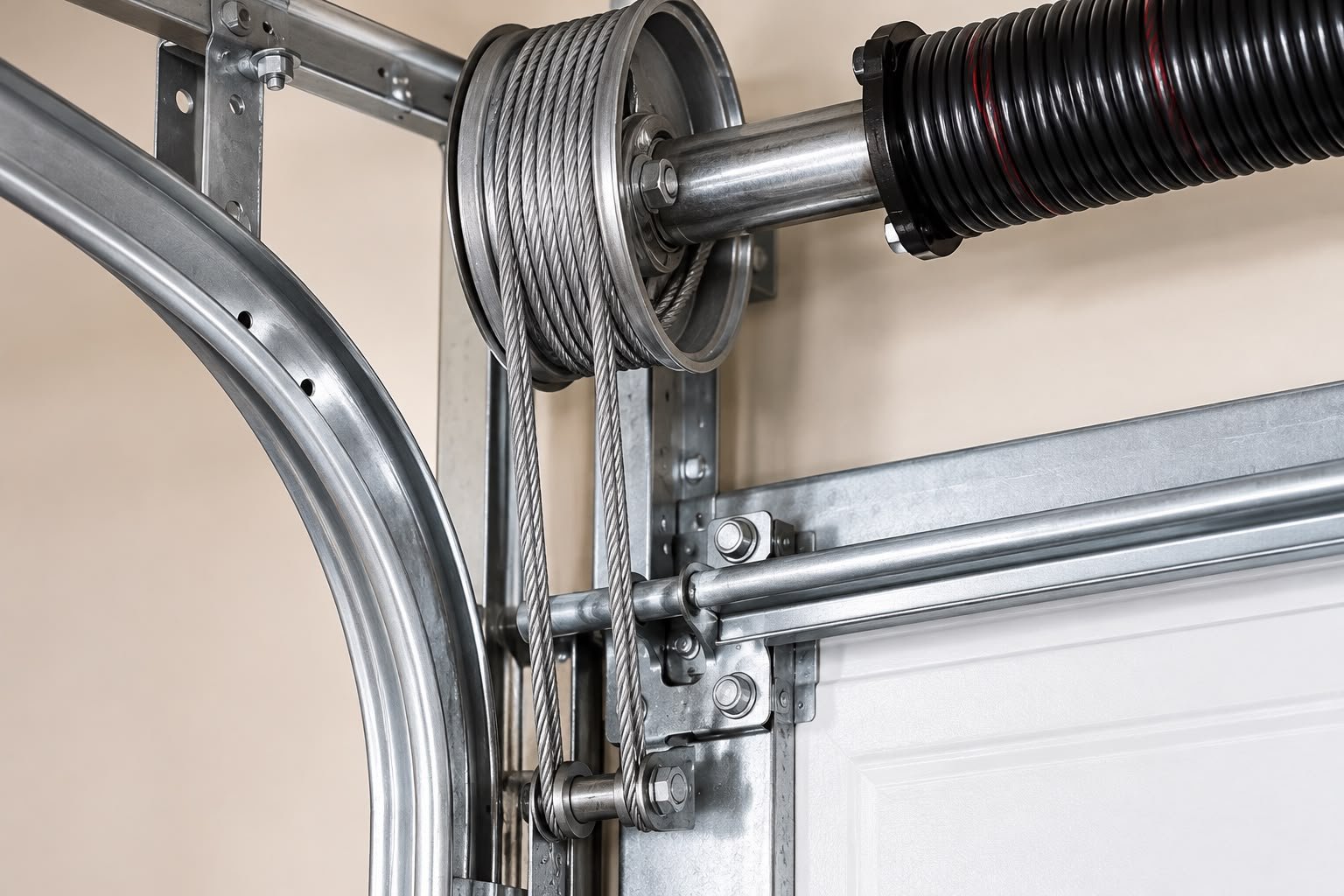 Garage door cable repair