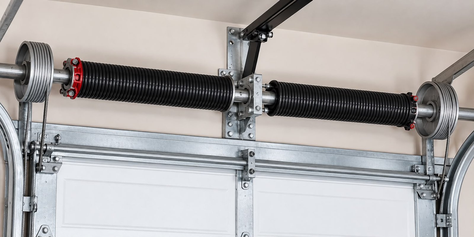 Garage door spring replacement